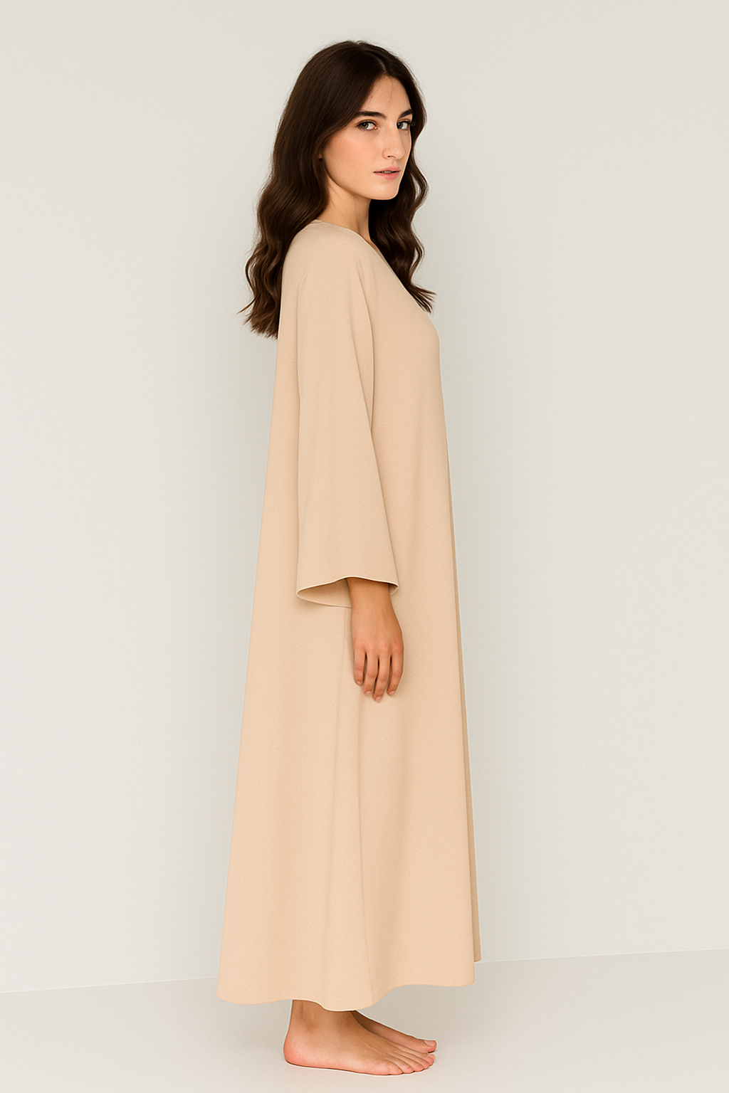 Marleen Cape Maxi Dress