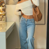 Mila | Low waist stretch denim jeans 0