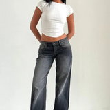 Mila | Low waist stretch denim jeans 8