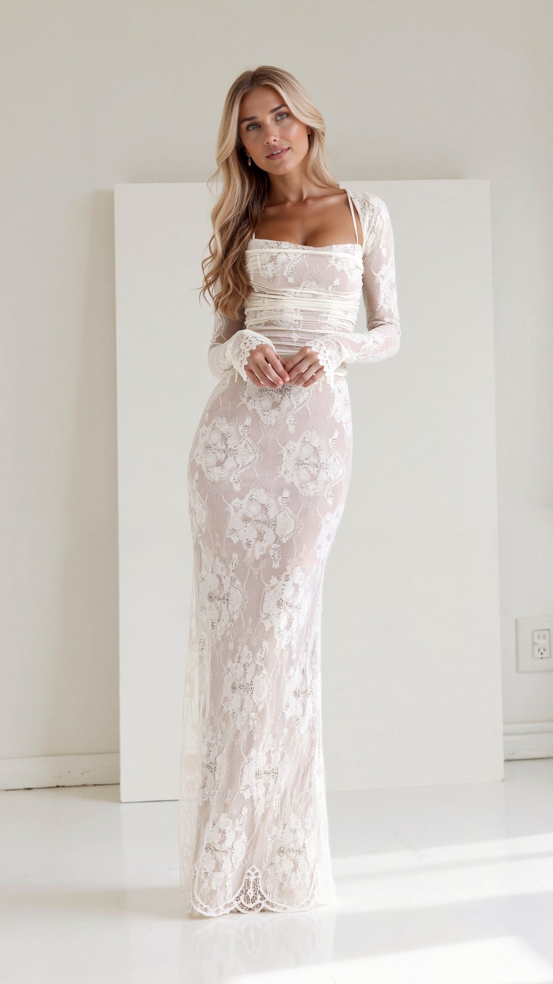 Nerissa Lace Maxi Dress 1