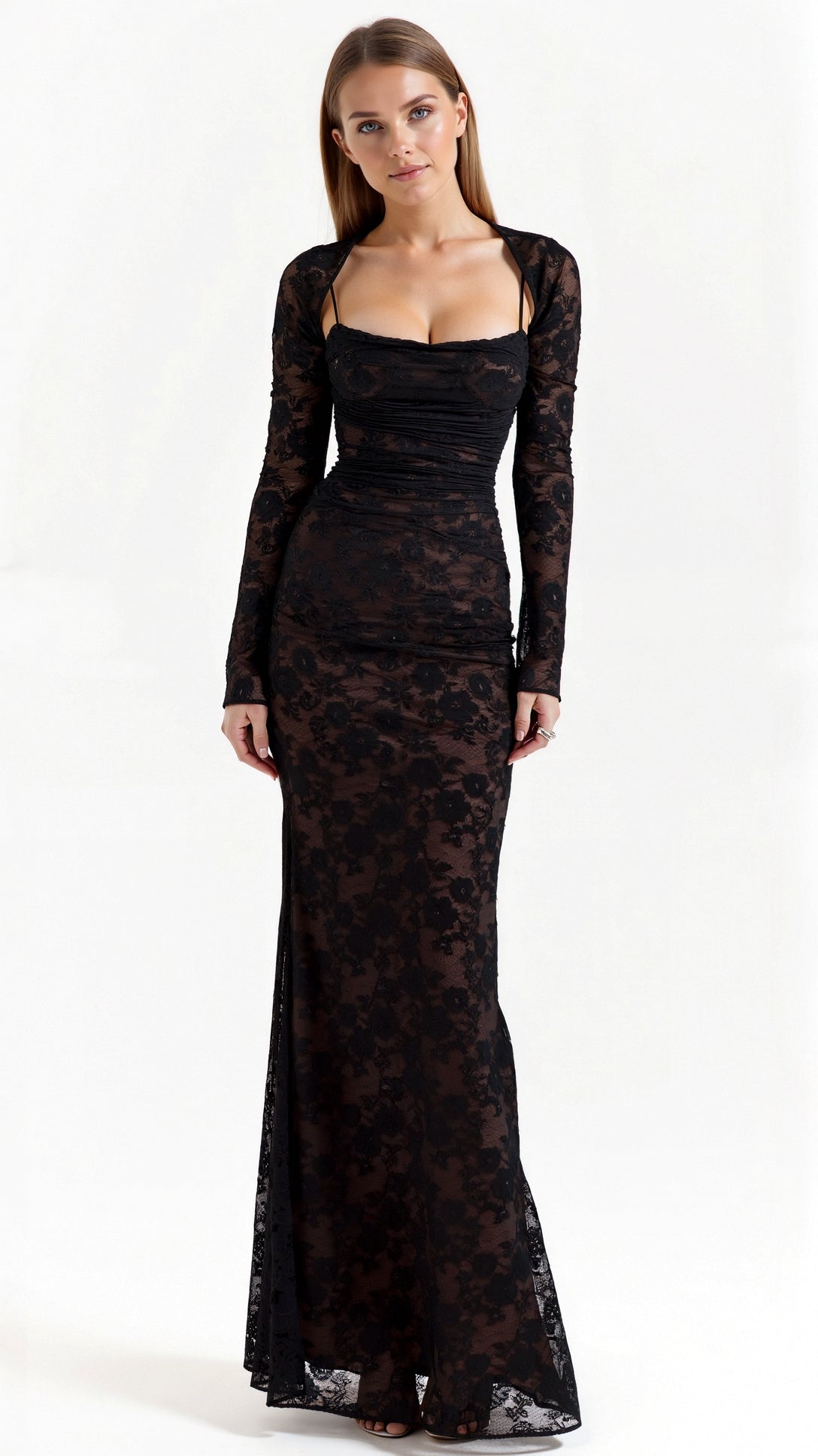 Nerissa Lace Maxi Dress 4