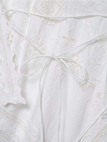 New Women Embroidery Halter Fashion Elegant Crop Tie Top Woman 2025 Sleeveless Backless Short Tops Women Sexy Elegant Party Top 4