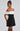 Noir Bloom Mini Dress - Black/White 4