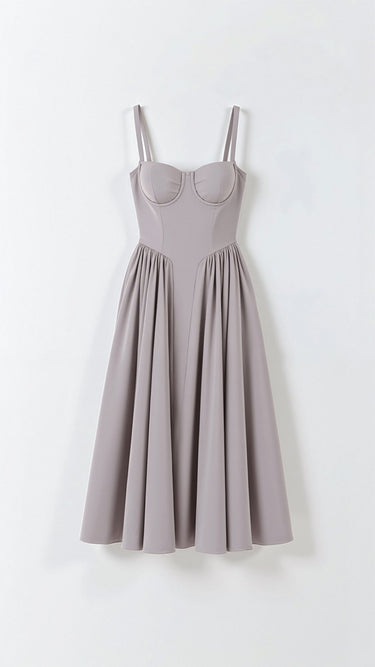 Odette Corset Midi Dress 5