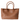 Olyndra | Tan Woven Leather Tote Bag – Effortless & Stylish 0