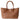 Olyndra | Tan Woven Leather Tote Bag – Effortless & Stylish 1