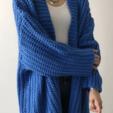 Oversize Split Knit Outerwear 1