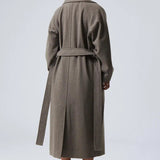 Oversized Long Wool Coat for Women – Stylish and Comfortable Fall Winter Outerwear 2