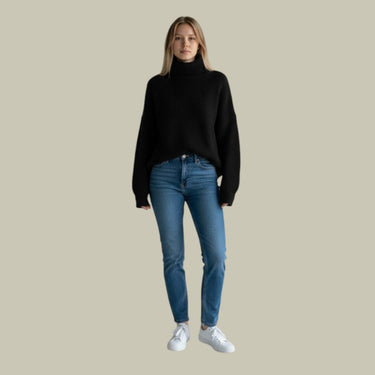 Paige | Women’s Modern Relaxed Fit Winter Turtlenecks Sweater 0