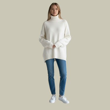 Paige | Women’s Modern Relaxed Fit Winter Turtlenecks Sweater 1
