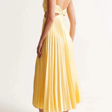 Pleated Maxi Dress 2