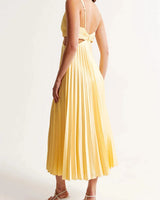 Pleated Maxi Dress 2
