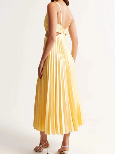 Pleated Maxi Dress 2