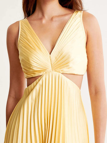 Pleated Maxi Dress 3