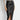 Pleated Split Leather Skirt 0