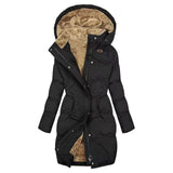 Plus Size Women's Winter Coat with Hood – Hip-Length, Warm, Lightweight Jacket for Cold Weather 2