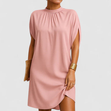 Poppy | Womens Minimal Loose Fit Shift Shorts Dress 0