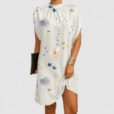 Poppy | Womens Minimal Loose Fit Shift Shorts Dress 2