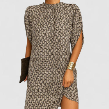 Poppy | Womens Minimal Loose Fit Shift Shorts Dress 3