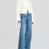 Rhia Crepe Draped Button Down Shirt 3