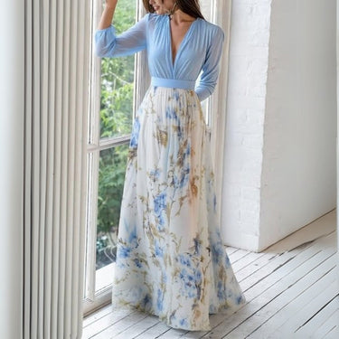 Rita | Elegant Floral Maxi Dress 1