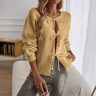 Rose | Women's Tie Front Cardigan 1
