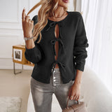 Rose | Women's Tie Front Cardigan 2