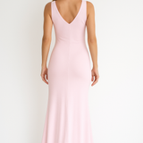 Ruched V-neck Maxi Dress 1