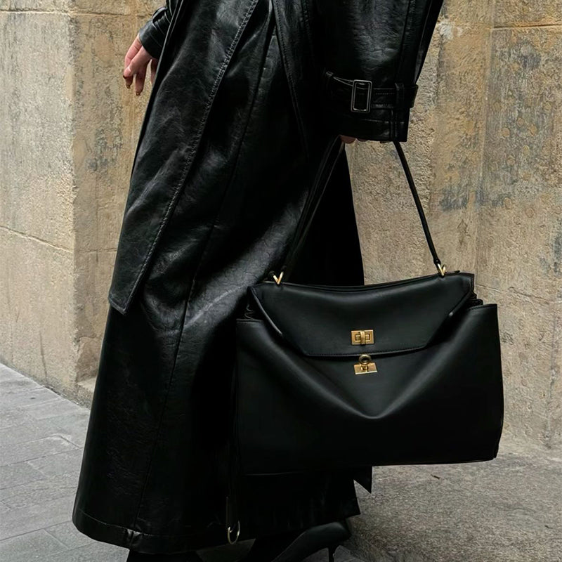 Banbury Structured Fold-Over Bag