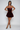 Strapless Wine Red Mini Dress