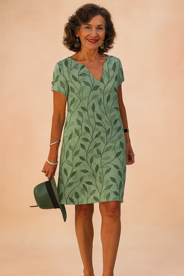 Sarah White Summer Dress – Classic V-Neck Design for Wedding Guests and Garden Events 0