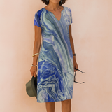 Sarah White Summer Dress – Classic V-Neck Design for Wedding Guests and Garden Events 2