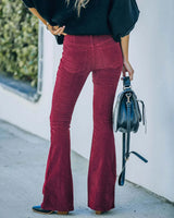 Selena - High waist flare pants for women - Summer style 4
