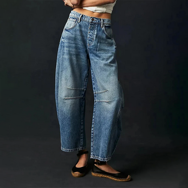 Sheeron | Casual wide-leg jeans for comfort 0