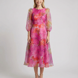 Sophia Mesh Dress – Stylish Printed Design for Office and Summer Events 1