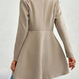 Sophia Slim-Fit Wool Coat – Chic Transitional Outerwear for Office and Casual Wear 1