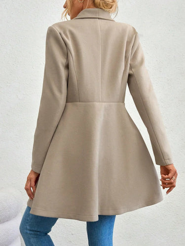 Sophia Slim-Fit Wool Coat – Chic Transitional Outerwear for Office and Casual Wear 1