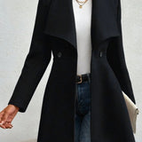 Sophia Slim-Fit Wool Coat – Chic Transitional Outerwear for Office and Casual Wear 2