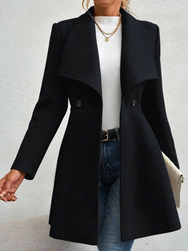 Sophia Slim-Fit Wool Coat – Chic Transitional Outerwear for Office and Casual Wear 2