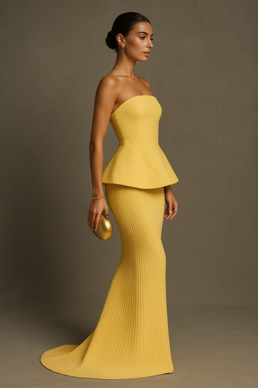 Strapless Maxi Dress 3