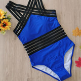 Strappy Crossed Monokini Swimsuit for Stylish Beach Wear 9