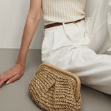 Straw Clutch Bag 1