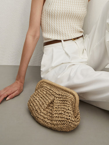 Straw Clutch Bag 1