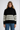 Striped Mock Neck Sweater