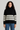Striped Mock Neck Sweater