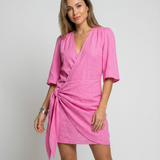 Summer V-Neck Dress – Chic Lace-Up Design for Effortless Style 0