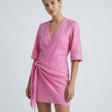 Summer V-Neck Dress – Chic Lace-Up Design for Effortless Style 3