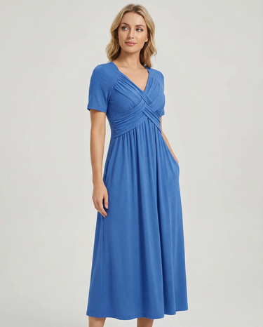 Summer V-Neck Dress – Flattering Casual Style for Warm Days 3
