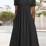 Summer V-Neck Dress – Flattering Casual Style for Warm Days 8