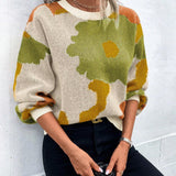 Sydney | Women's Floral Print Pullover Sweater 5